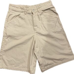 Zara Men's Beige Cargo Shorts